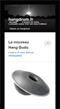 Mobile Screenshot of hangdrum.fr